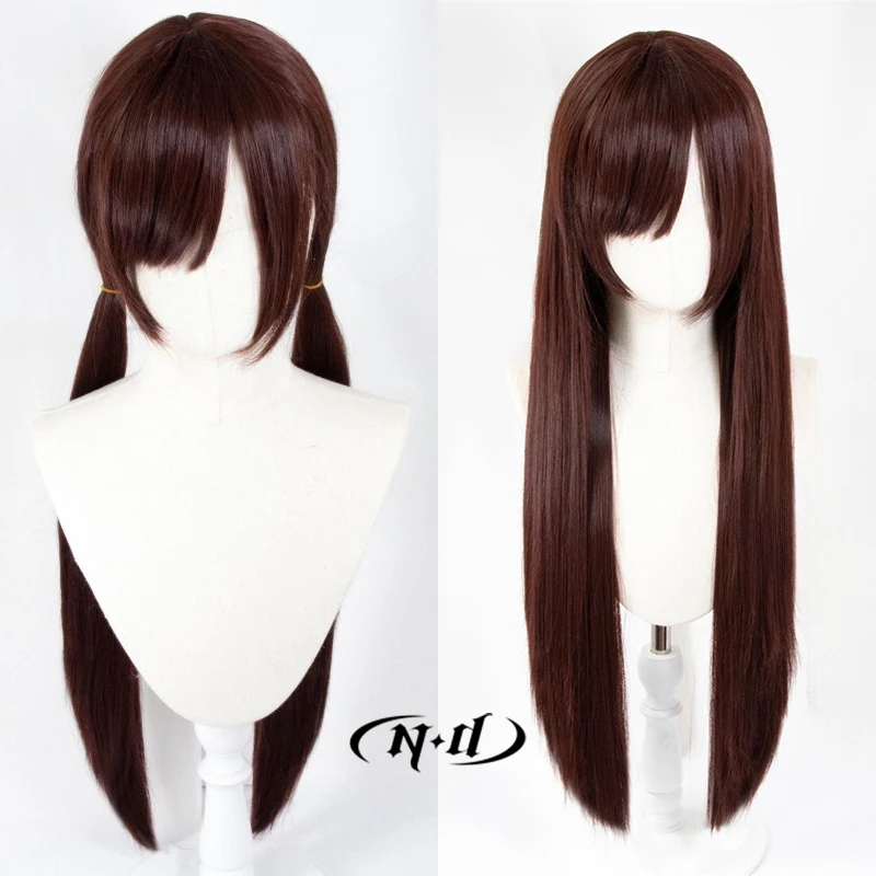 ND Mari Makinami Illustrious Cosplay Wigs Hairpiece EVA Anime Cosplay Hair Wigs for Comic Con Coser Heat Resistant Synthetic