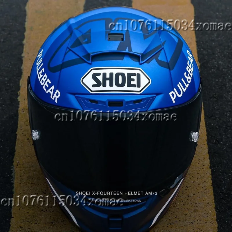 SHOEI X-14 Helmet Alex 73 TC-02 X-Fourteen X-Spirit III Full Face Helmet Sports Racing Motorcycle Helmet