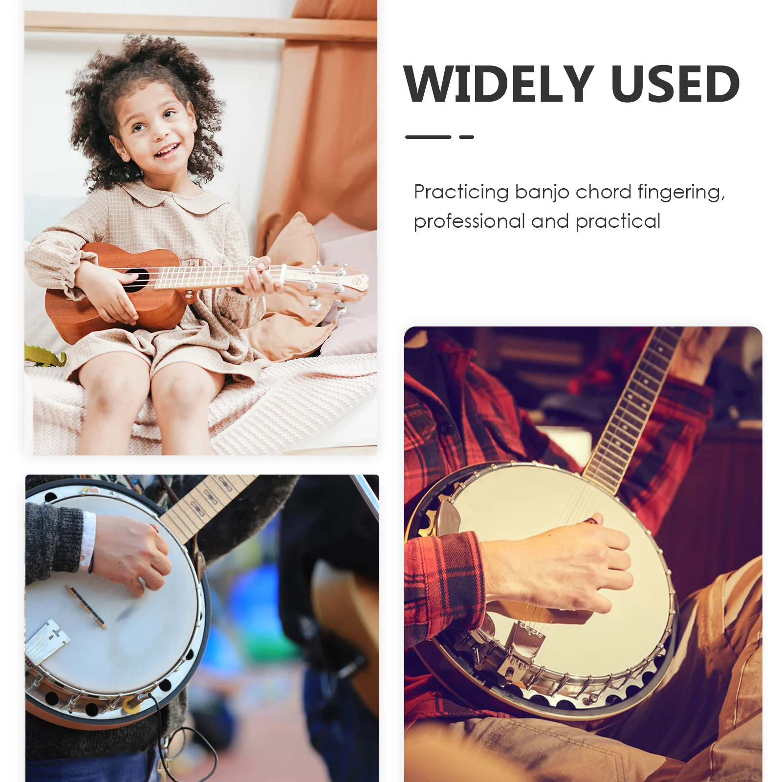 

Banjo Fingering Chart Large Size Paper Beginner Chord Poster Music Theory Learning Tool Portable Wall Mount Easy Read Practice