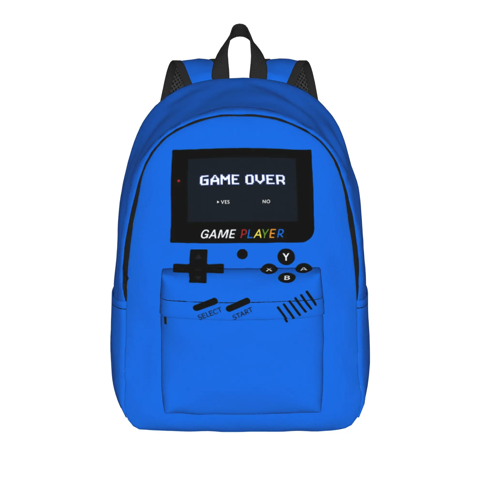 

Video Game Gaming Controller Backpack for Men Women Fashion Student Work Daypack College Canvas Bags Durable