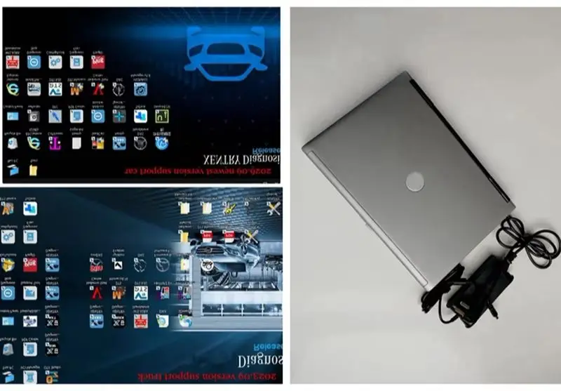 Laptop D630 with SSD 512GB/HDD 500GB Car Truck Diagnosis Software for MB Star SD C4 C5 C6 Diagnostic Tool Windows 10 Easy Use