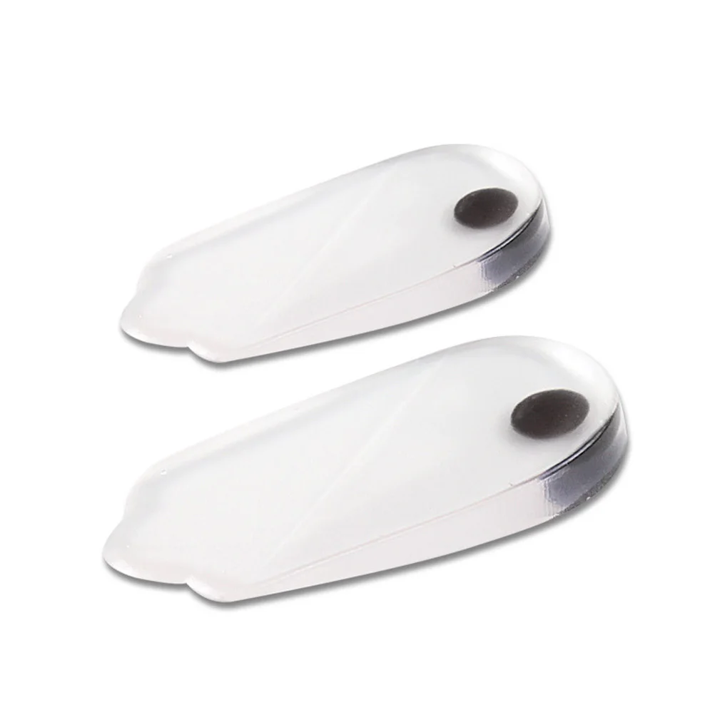 

2 Pairs Heel Pad Insoles Lift Inserts Shoe Pads Half Unisex Correction Practical