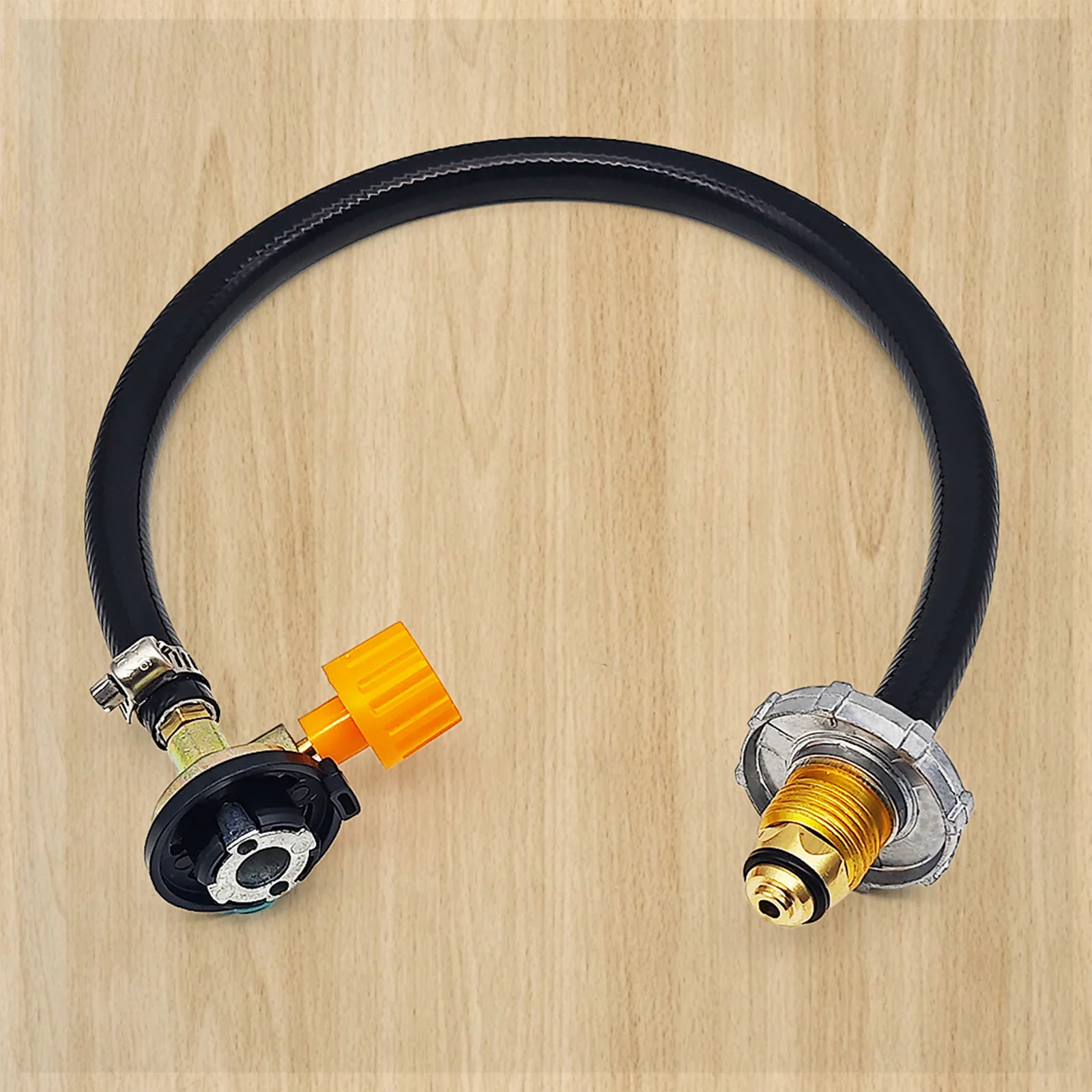 One-Piece Cassette Gas Cylinder Inflatable Bridge To Fill Empty Propane Gas Cylinder Adapter Valve Integrated Direct Connection