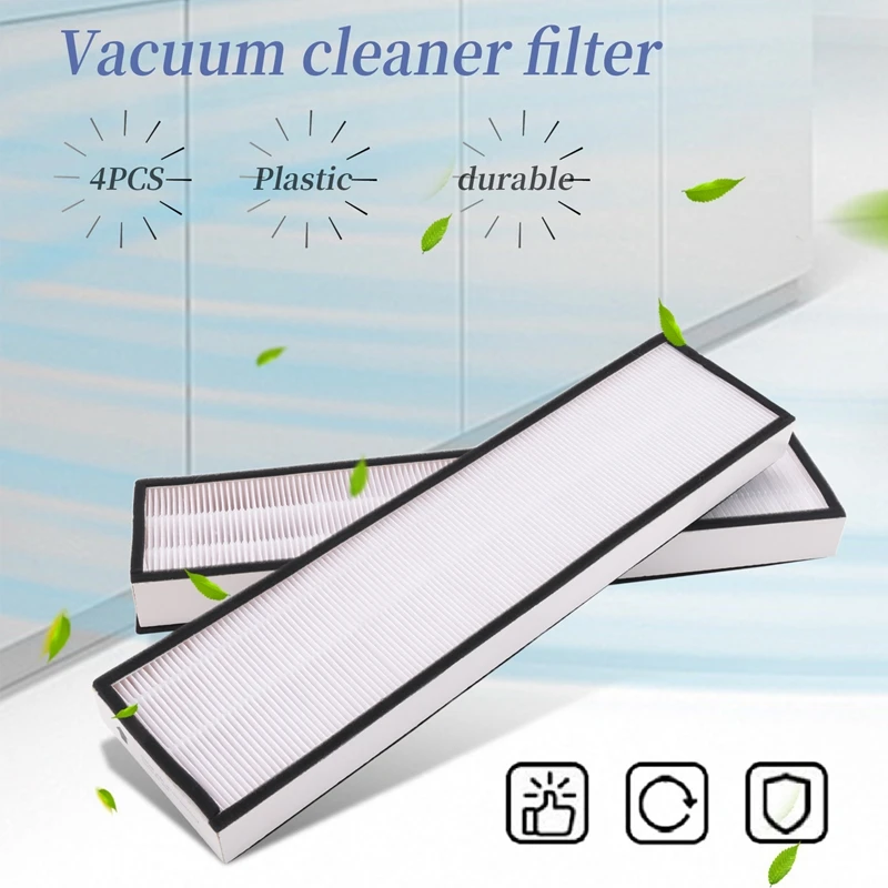 لـ Germguardian FLT5000، FLT5111، AC5000E، AC5250PT، AC5350B، CDAP5500، أسود + ديكر BXAP250 جزء مرشح المكانس الروبوتية