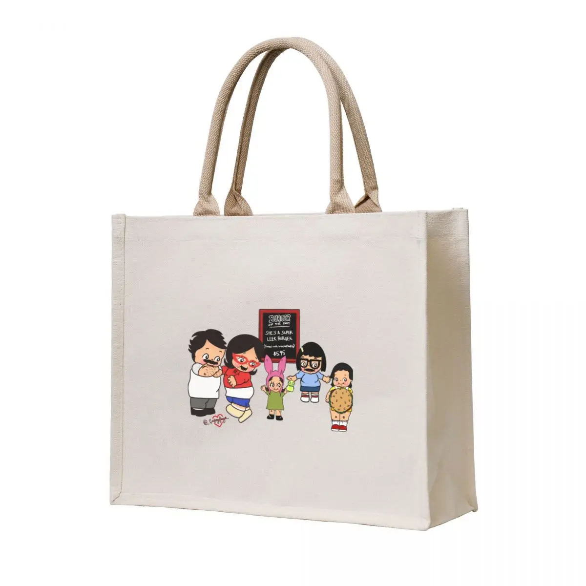 

Burger Kewpies Tote Bag Reusable bags shopping bag tote bag canvas Cloth bags