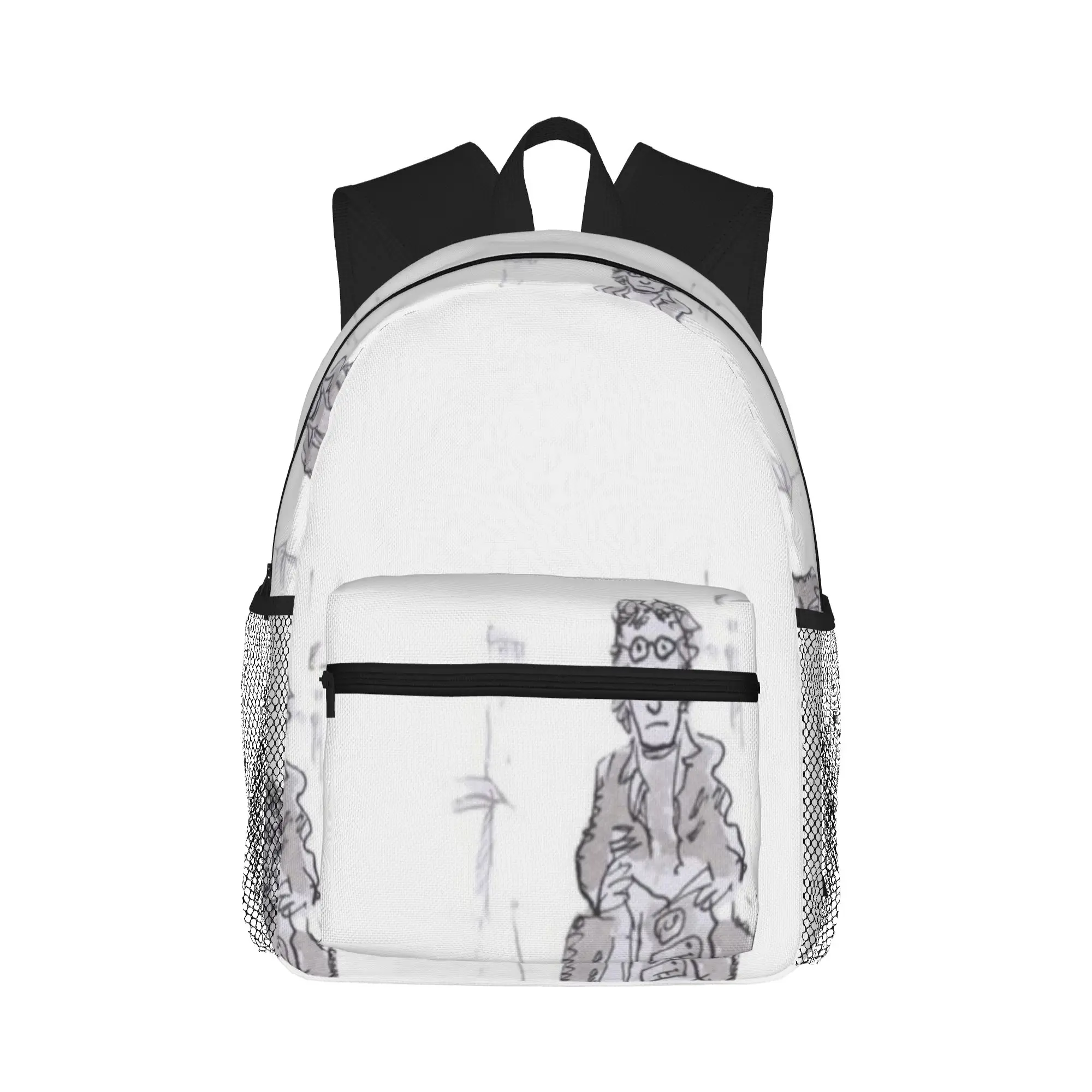Withnail and I sitting on their steps  Casual Backpack for Students and Adults Backpacks for women