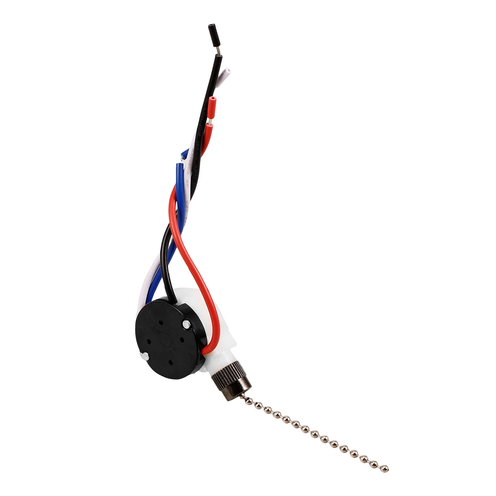 

Ceiling Fan Pull Chain Switch 3 Speeds 4 Wires Reliable Fan Light Control Replacement Pull Chain Switch