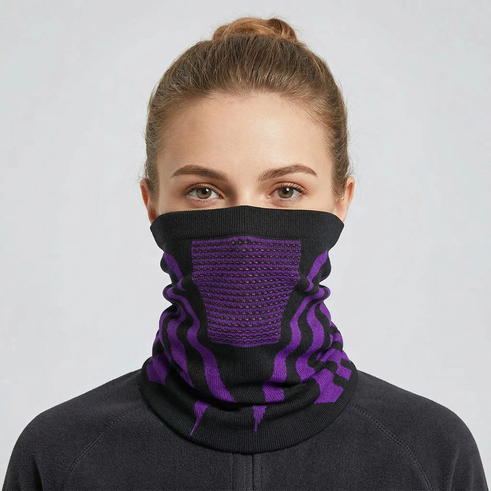 1 Stück/2 Stück/3 Stück Winddichte Warme Halbgesichtsmaske Schal Unisex Laufmaske Radfahrmaske Skimaske Elastische Atmungsaktive Fahrrad- und Motorradmaske – Detail 31