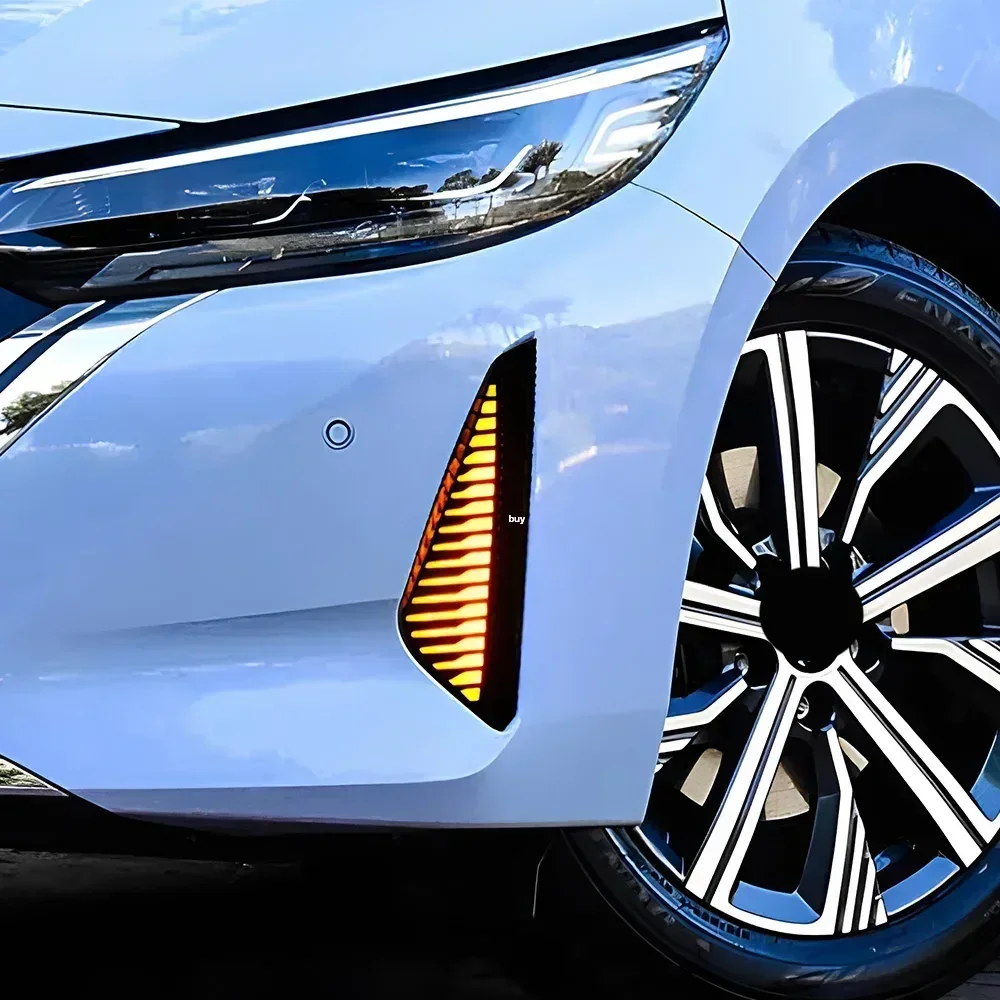 

Upgrade For Nissan Sentra 2023 Front Bumper LED Dynamic Fog Lamp Daytime Running Light Car lights Assembly Accessories