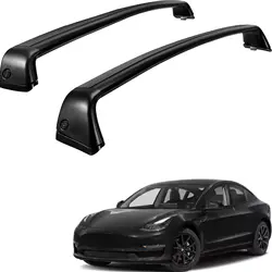 Tesla Model Y Model 3 2023 Aluminum Luggage Rack Truck Upgrade with anti-theft lock roof rack crossbar roof bracket