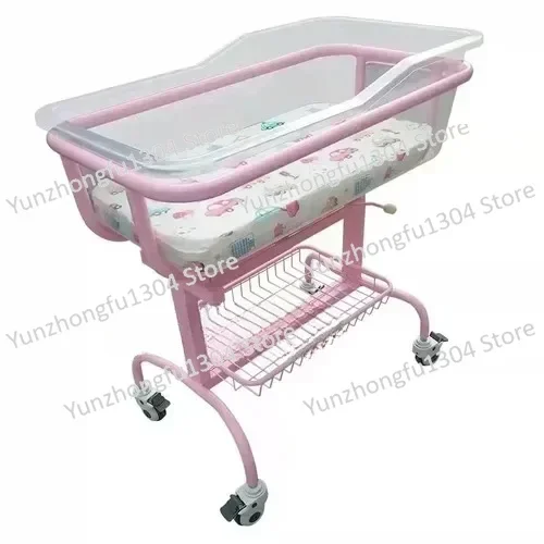 Confinement Center Club Baby Carriage Medical  Crib Milk Spilt Prevent   Delivery Room Newborn Hospital Cart