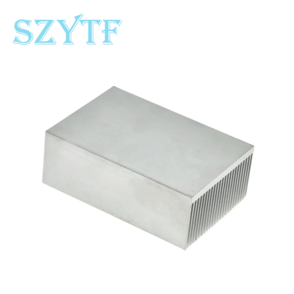 1pcs High- Power Electronic Radiator Heat Sink Fins Fine-toothed 100 * 69 * 37MM