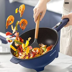 Joyoung electric frying pan household multifunctional integrated electric cooking pot steaming and frying electric hot pot