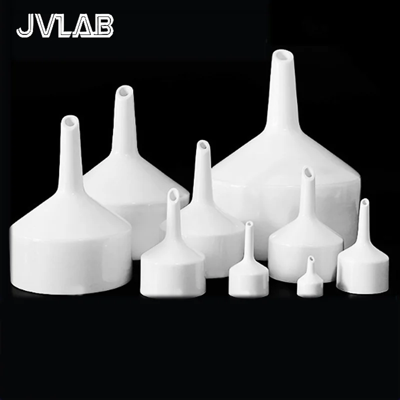 Brinell Funnel Filter Funnel Ceramic Funnel 125mm LabFiltration Device Filter Bottle Filter Funnel Thickened Material JVLAB