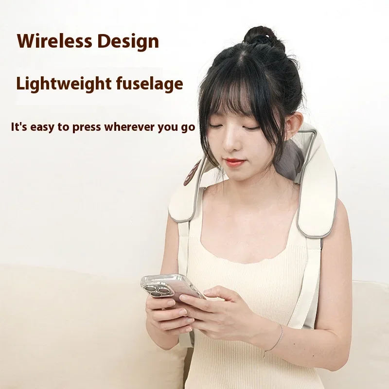 Shoulder And Neck Massager Korea 26 Bldc Massager Shoulder And Neck Multifunctional Kneading Hot Compress Massage Shawl