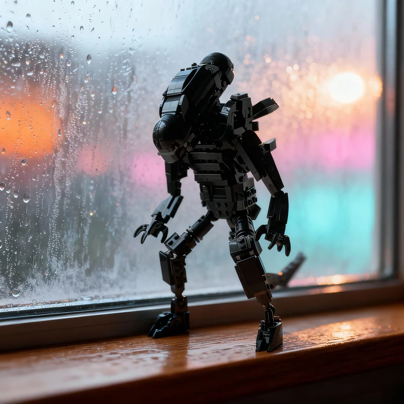 Xenomorph Kids Toys - 482 pièces MOC Alien Xenomorph Security