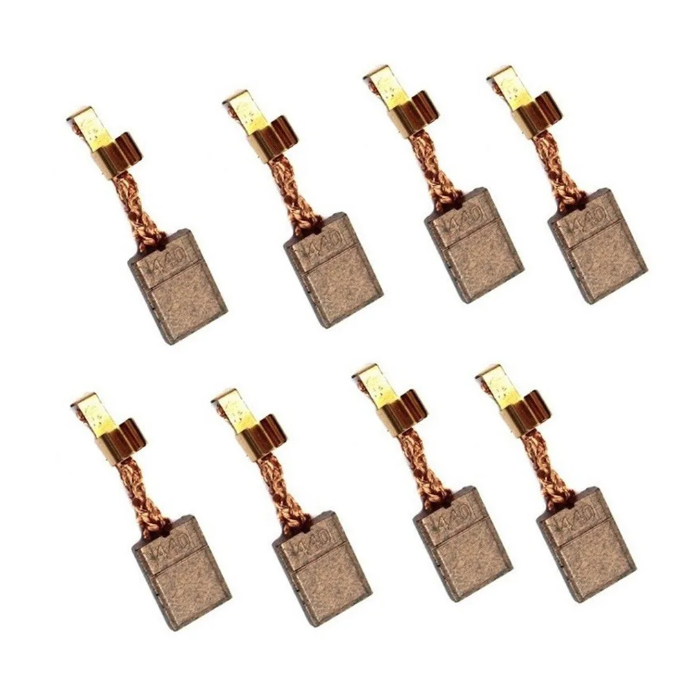 

8 сменных угольных щеток для CB440, CB436, CB448, 195021-6, 194427-5, 194159-4, DCPB16, BTS130RFE, DHP446RFE