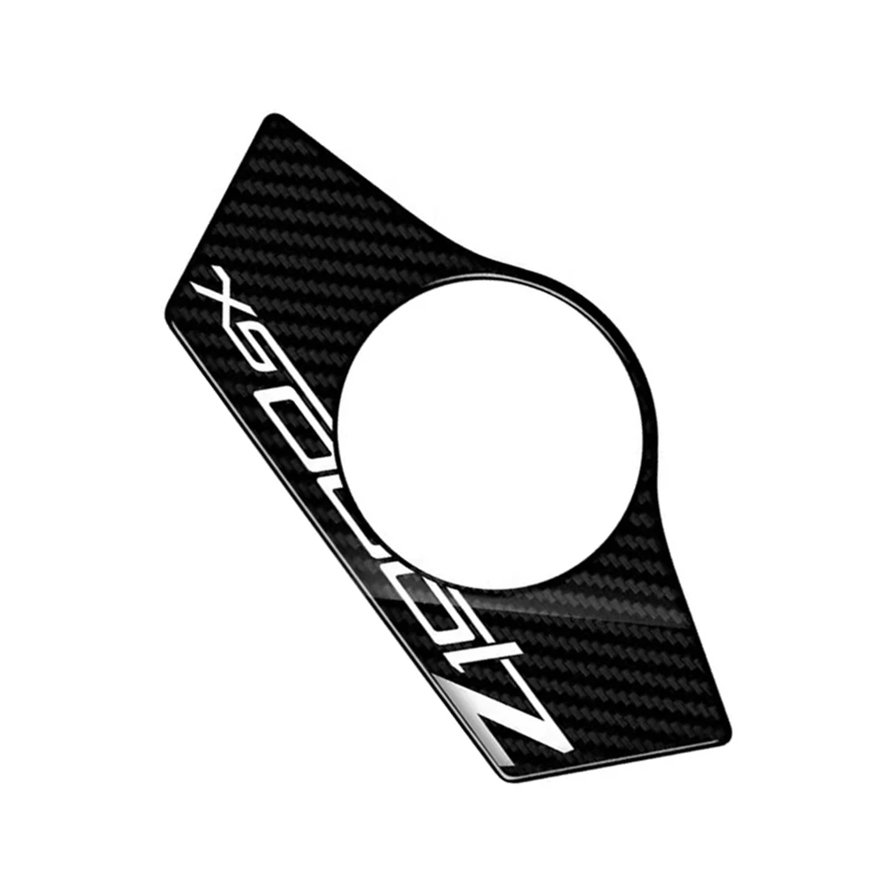 Adhesivo 3D de aspecto de carbono para motocicleta, adhesivo de Triple abrazadera superior para Kawasaki Z1000SX 2011, 2012, 2013, 2014, 2015, 2016, 2017