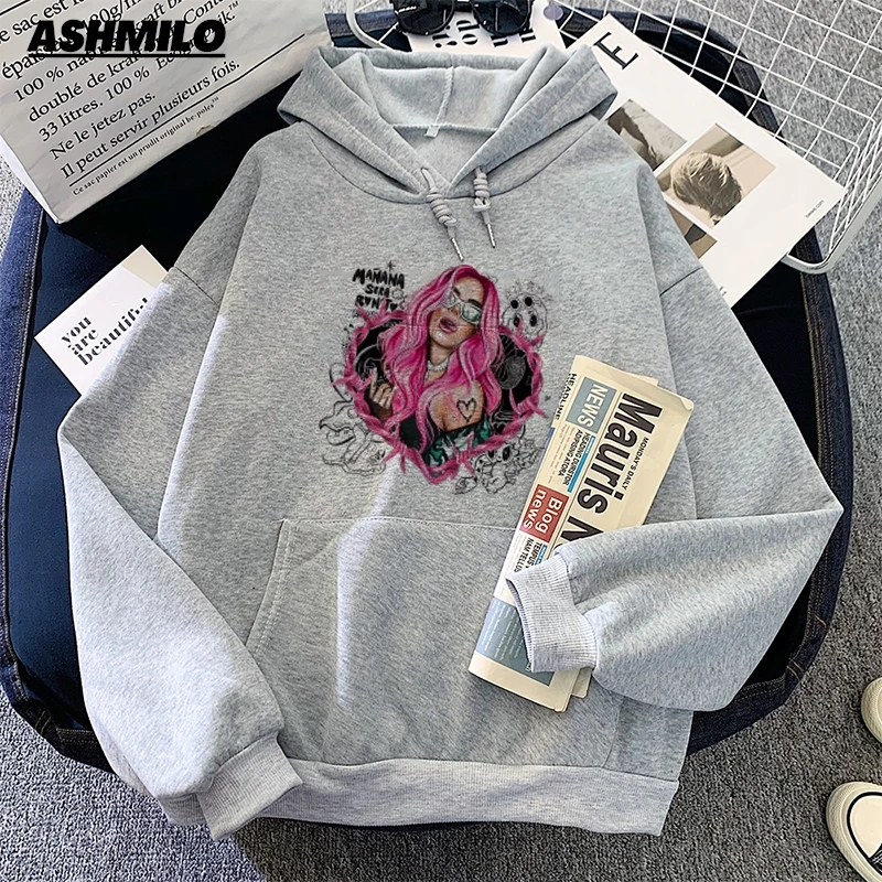 

Y2k Sweatshirt Karol G Manana Sera Bonito Bichota 90s Woman Harajuku Hoodies Women Graphic Trendy Clothing Streetwear