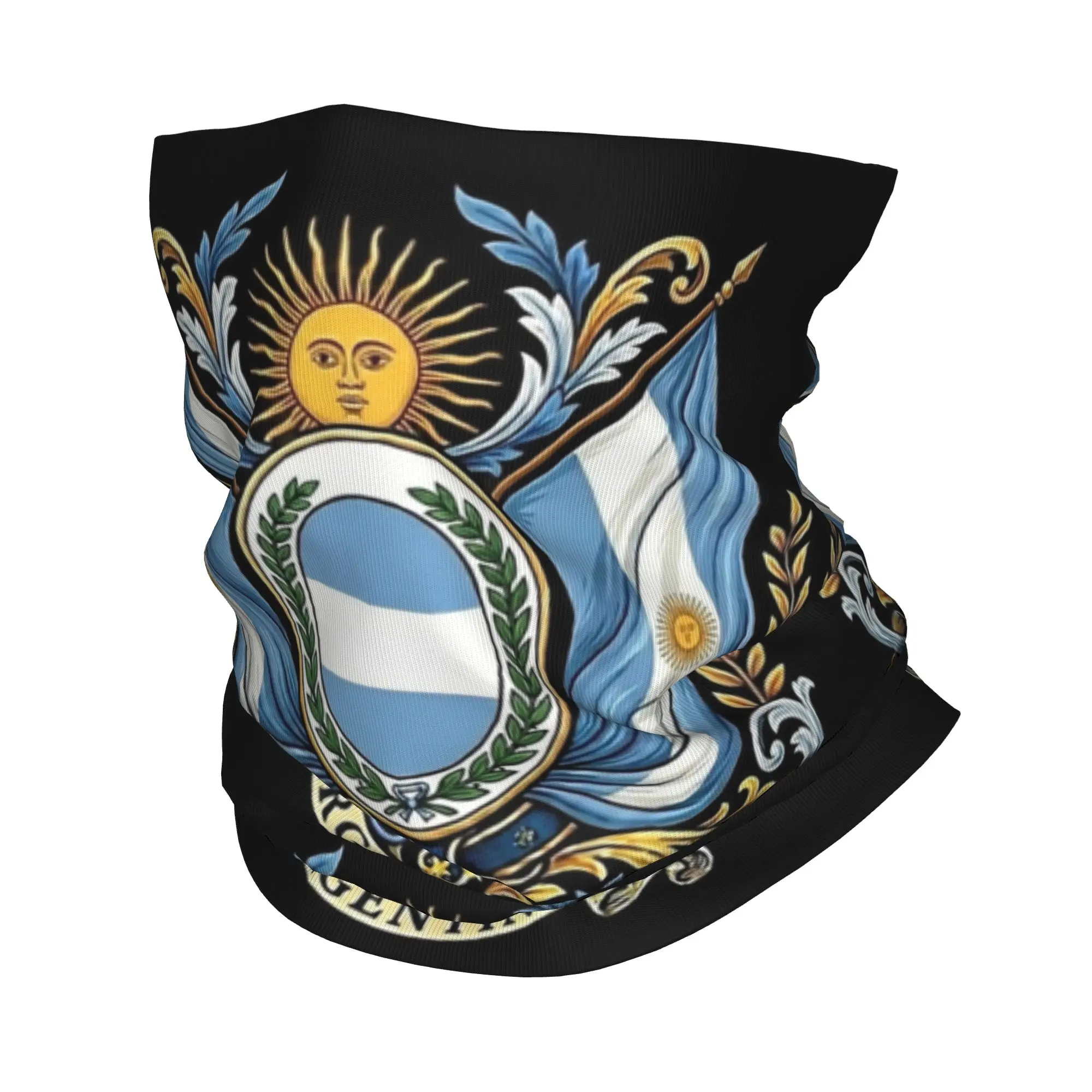 

Бандана с гербом Аргентины, модная панк-балаклава, летняя маска для походов, кемпинга, велоспорта, защита от пыли, маска для лица и шеи