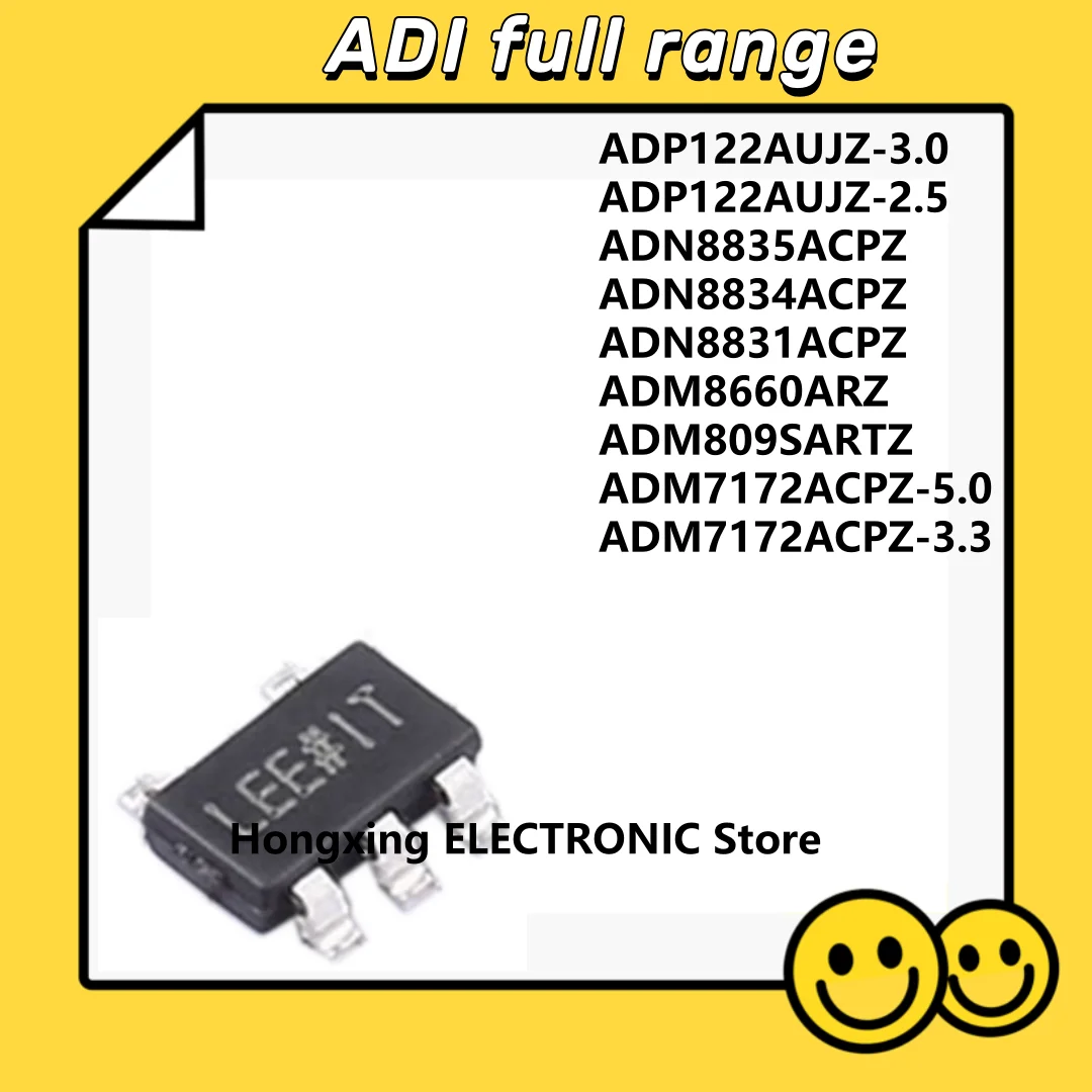 ADP122AUJZ-3.0 ADP122AUJZ-2.5 ADN8835ACPZ ADN8834ACPZ ADN8831ACPZ ADM8660ARZ ADM809SARTZ ADM7172ACPZ-5.0 ADM7172ACPZ-3.3