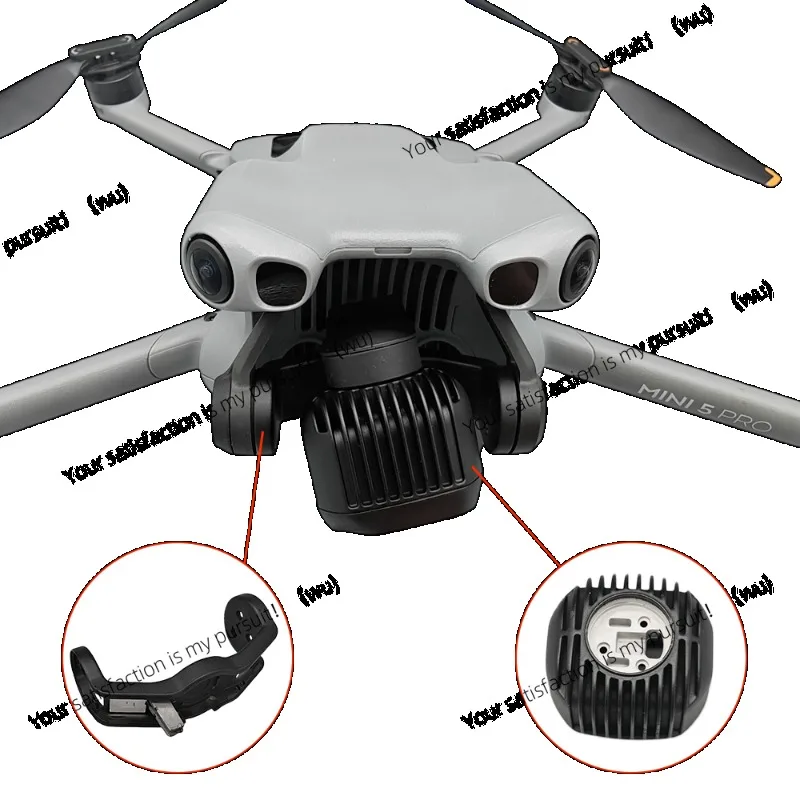New Gimbal Repair Parts for DJI Mini 5 Pro Roll Lower Bracket Camera Rear Cover PTZ Signal Cable Replacement Repair Spare Part