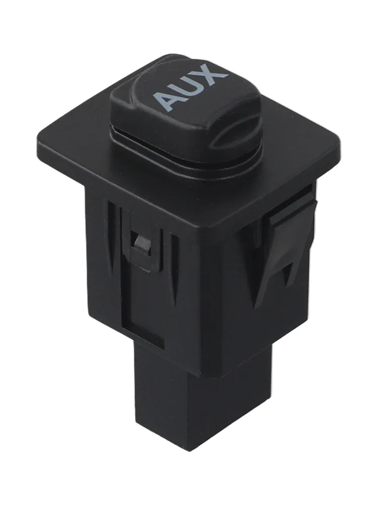 Car for Audio Upgrade Black Car Audio Interface Center Console Installation Quick Installation Process Black ABS Design