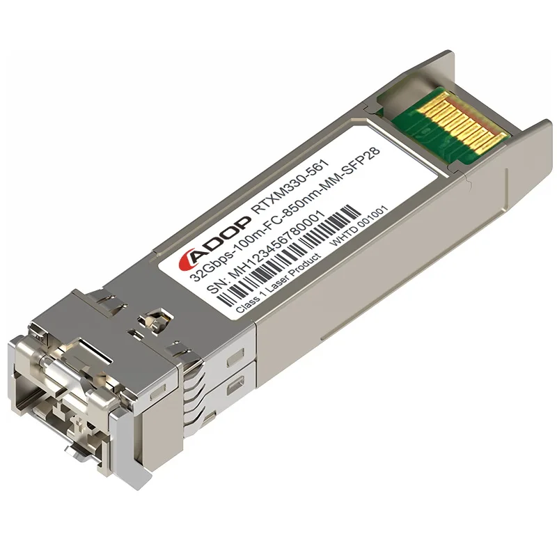 

ADOP for Cisco DS-SFP-FC32G-SW Compatible 32G Fibre Channel SFP28 850nm 100m DOM LC MMF Transceiver Module