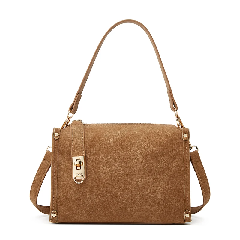 

Elegant and Versatile Minimalist Women's Handbag, Fashionable Shoulder and Crossbody Bag with Handle, Casual and Everyday Use