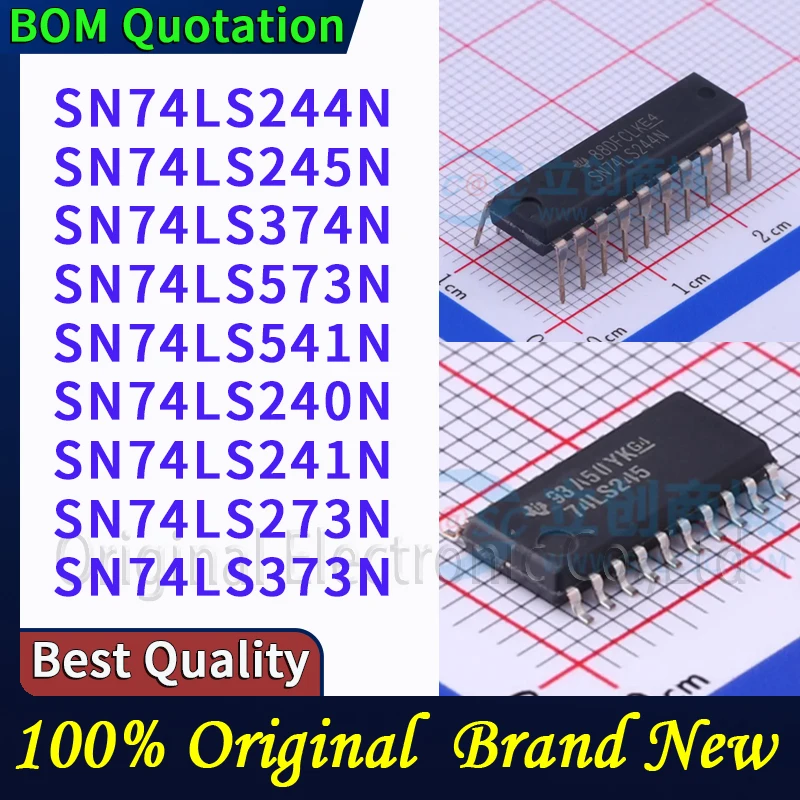 

5pcs/lot SN74LS244N SN74LS245N SN74LS374N SN74LS573N SN74LS541N SN74LS240N SN74LS241N SN74LS273N SN74LS373N