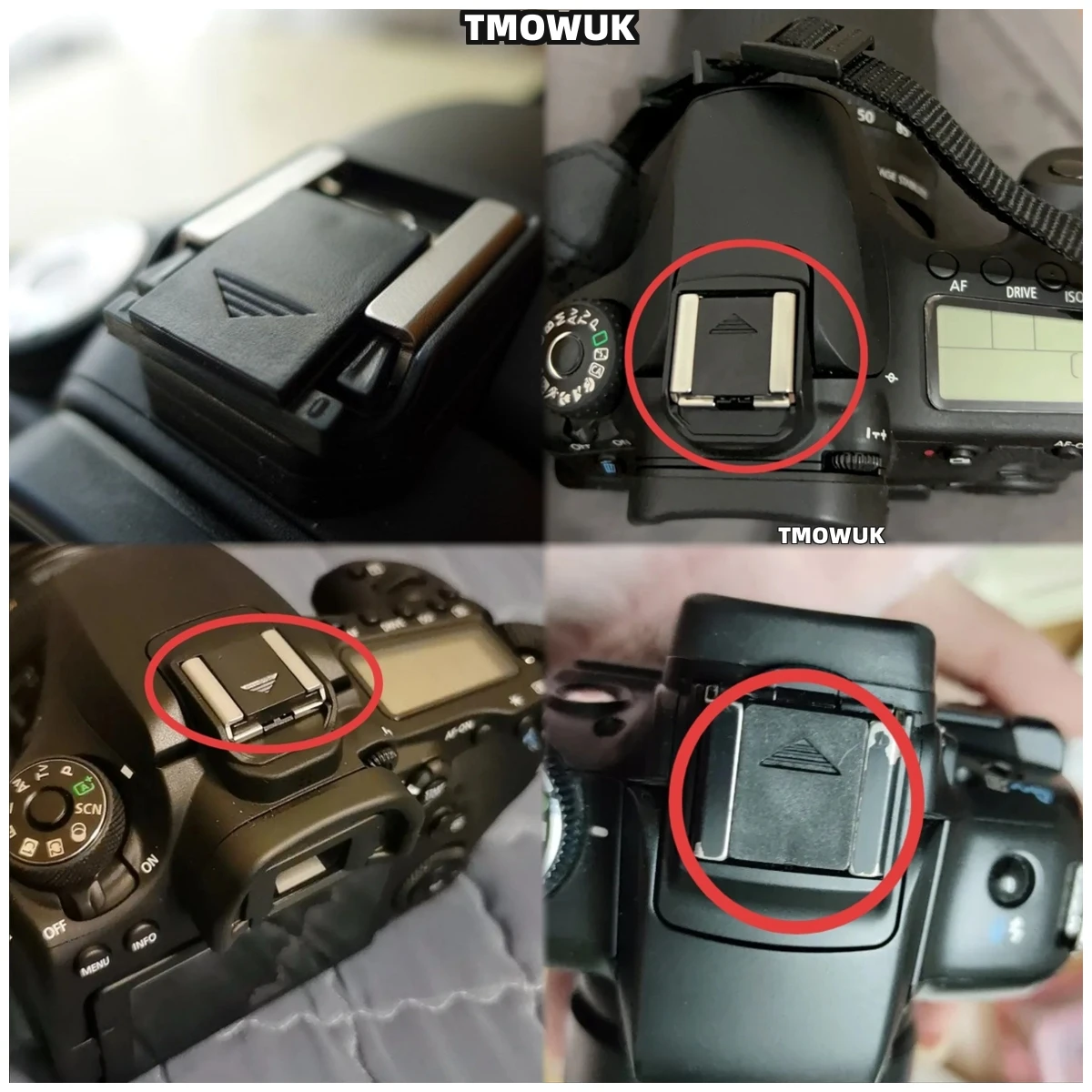 

For Canon EOS Rebel T7i T6s T6 T5i T4i T3i T2i T1i Hot Shoe Cover Camera Accessories Cap Protector