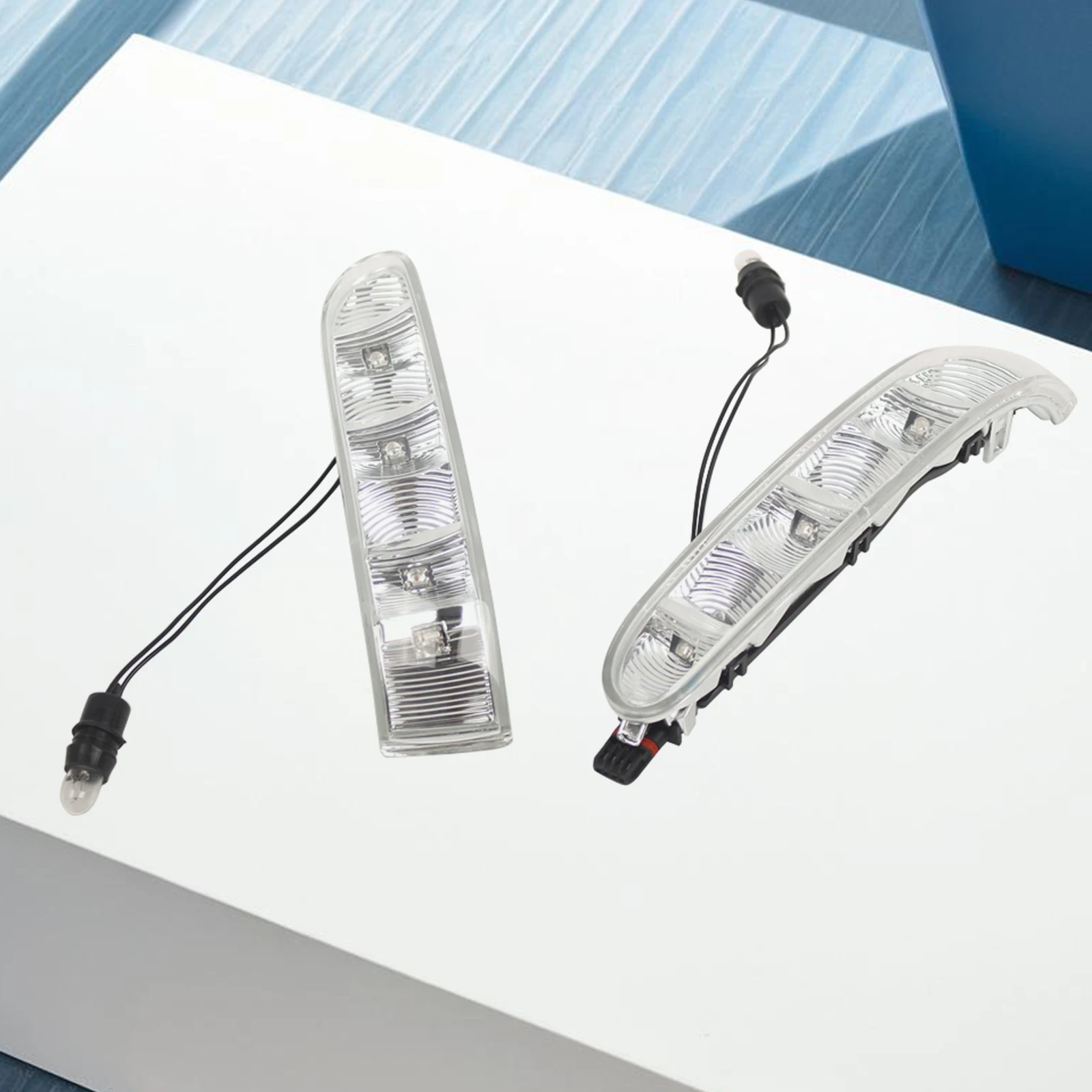 

LED Side Rearview Mirror Turn Light 2208200521 Rearview Mirror Indicator Lamp for Mercedes Benz CL S-Class W220 W215 03-06