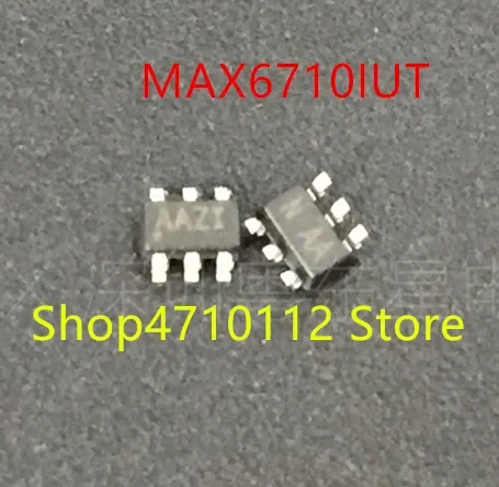 10PCS/LOT MAX6710IUT MAX6710 MARKING AAZI SOT23-6