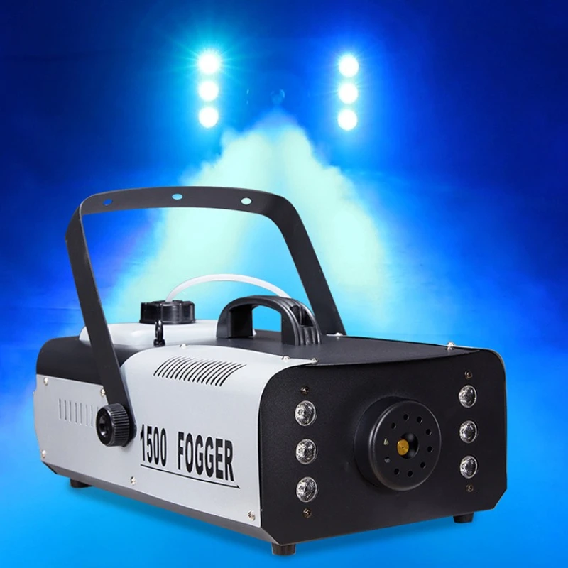 Small Portable  LED Stage Fogger Spray Wedding Smog Maker  Constant Temperature
