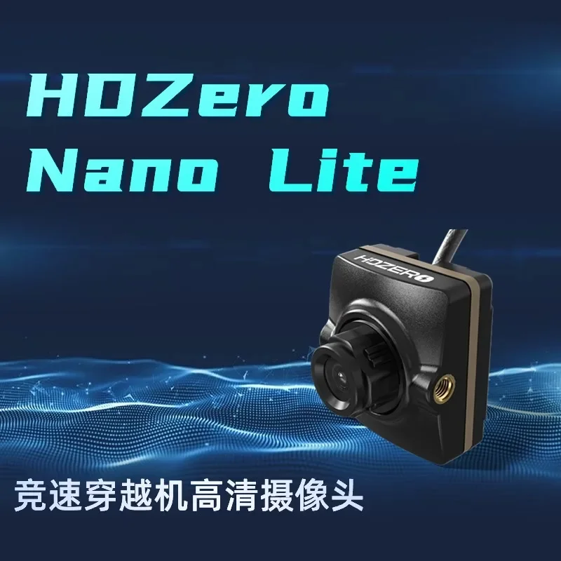 HDZero kamera balap Nano Lite, mesin LINTAS definisi tinggi Ultra ringan untuk kompetisi balap FPV