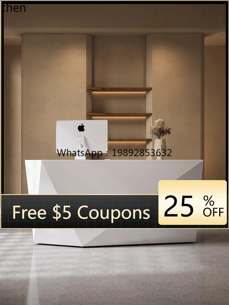 Z3  Clothing Store Cashier Desk Multi-Functional  Counter Reception Front Desk