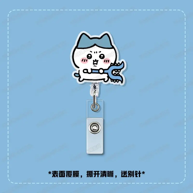 jiyi Retractable Badge Reel Kawaii ID Card Holder Clip Nurse Doctor Student Name Tag Lanyard Cute Work Permit Accessory Gift view 6