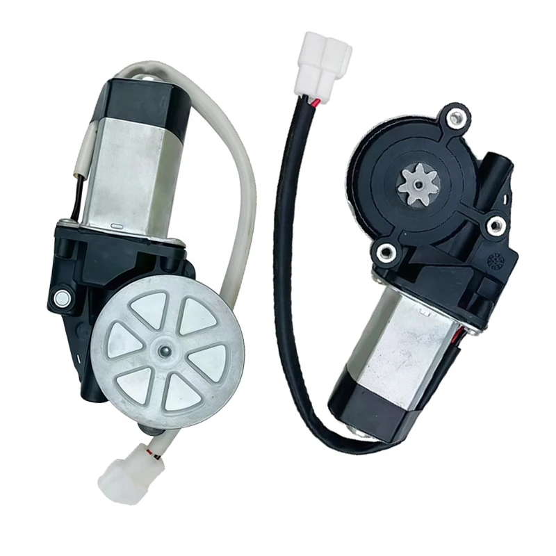 12V/24V Universal Power Window Motor, 3 Holes 7 Teeth, Electric Window Lift Motor for Cars and Trucks, Front and Rear Doors