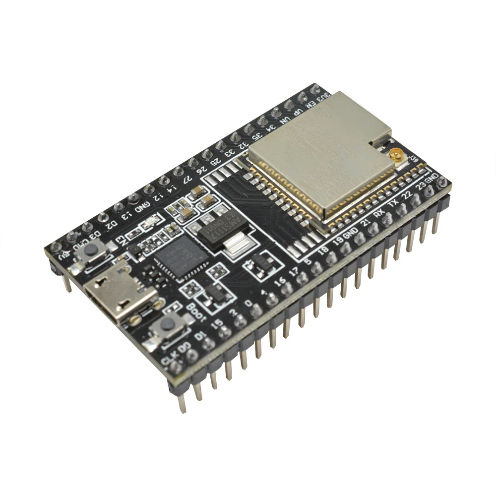 ESP32-DevKitC V4 Development Board Board WROOM-32U Module IoT Development Board Micro USB Interface Demo Board