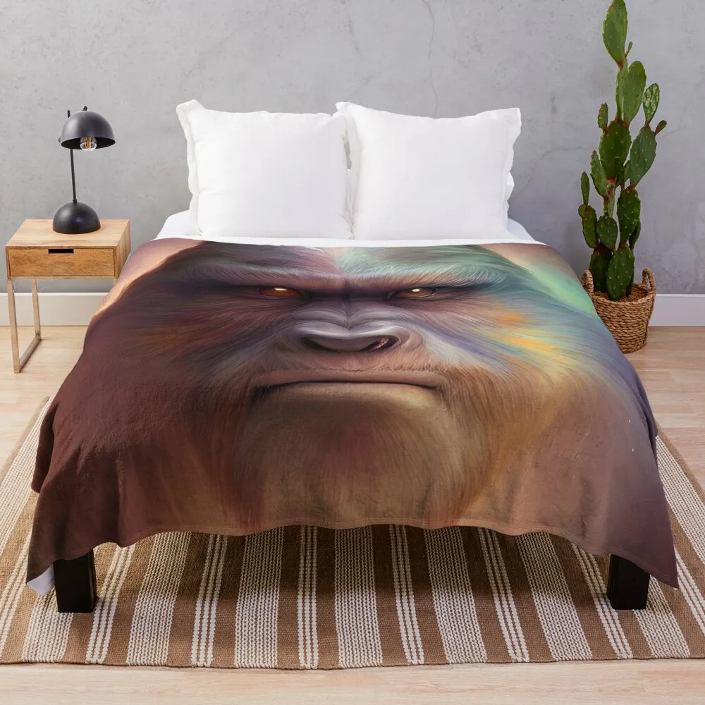 True Bigfoot Throw Blanket Luxury Throw Designers Soft Bed Blankets