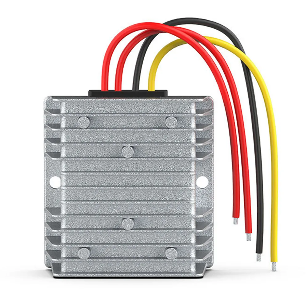 Para condições de mau tempo AC-DC conversor 5a fonte de alimentação 74*74*32mm material de embalagem eficiência de conversão de metal 95