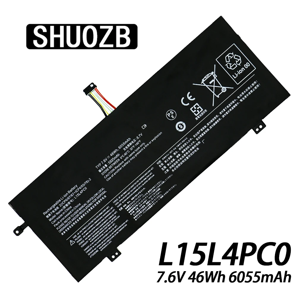 

NEW L15L4PC0 L15S4PC0 Laptop Battery For Lenovo IdeaPad 710S 13ISK 13IKB XiaoXin Air 13IKB Pro V730-13 K22-80 L15M4PC0 L15M6PC0