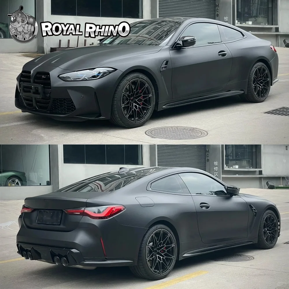

152cm*18M Super matte Black Car Wrap Vinyl Film For Car Body Decoration Styling wrapping Matt Stickers