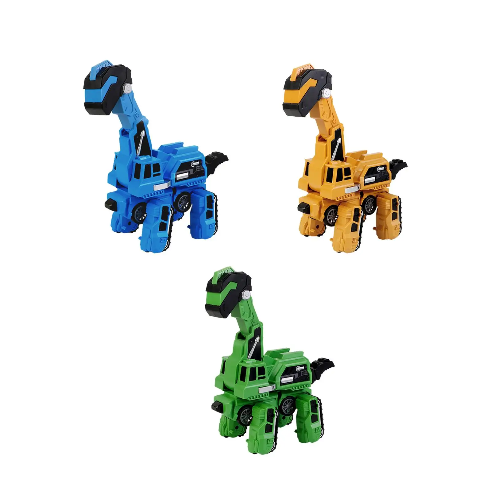 Transforming Dinosaur Car Toy Construction Trucks Toy Activity Preschool