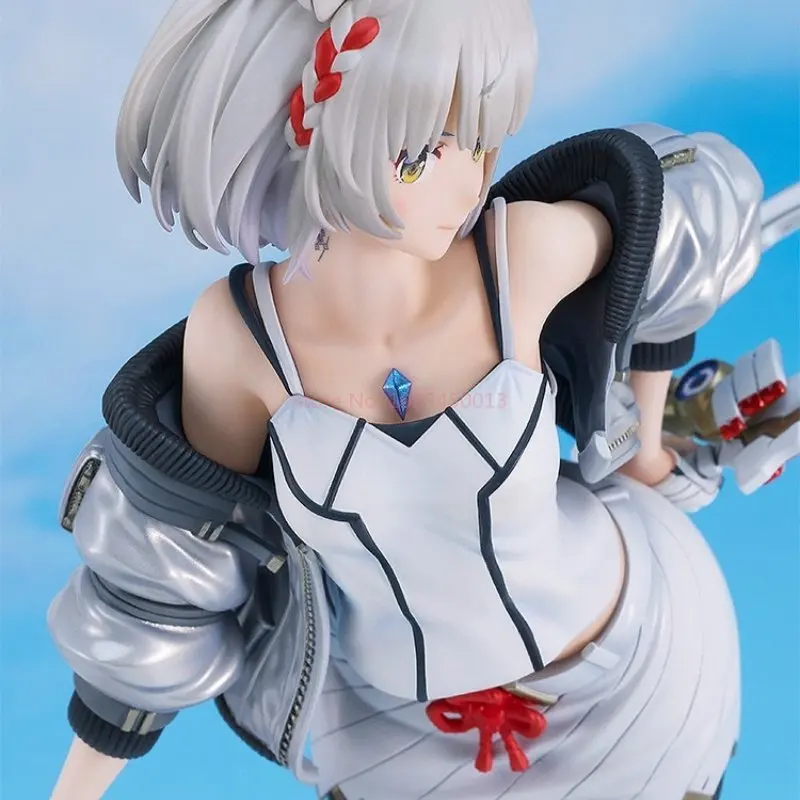 Adorable Figura Coleccionable de Mio Estilo Anime con Lindas Orejas de Bestia - Exquisito Modelo de Estatua de una Popular Serie de Juegos de Rol de Fantasía Épica