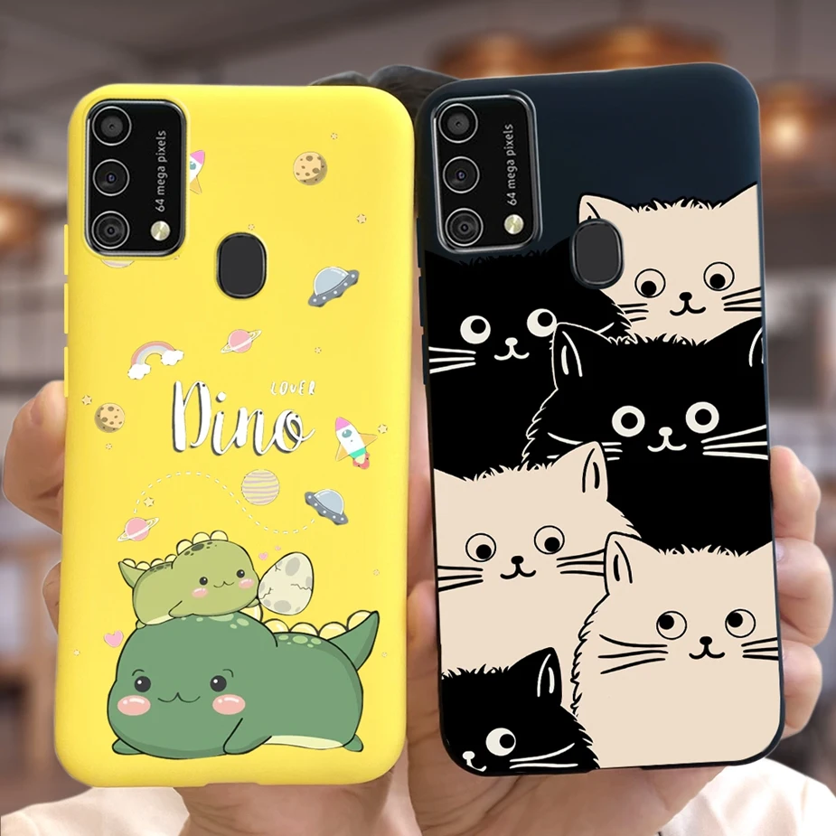 For Samsung Galaxy M31 Case Cute Cartoon Painted Back Cover Soft TPU Phone Cases For Samsung M31 Prime M 31 s Galaxy M31s Bumper