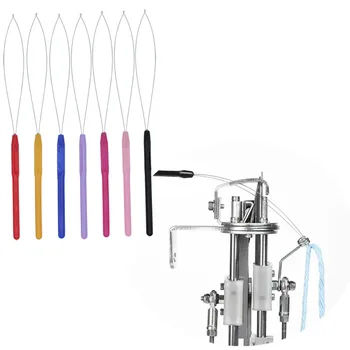 1/5 adet boncuk iplik perforasyon için iğne çekerek dayanıklı Threader nakış çapraz dikiş DIY dikiş aksesuarları