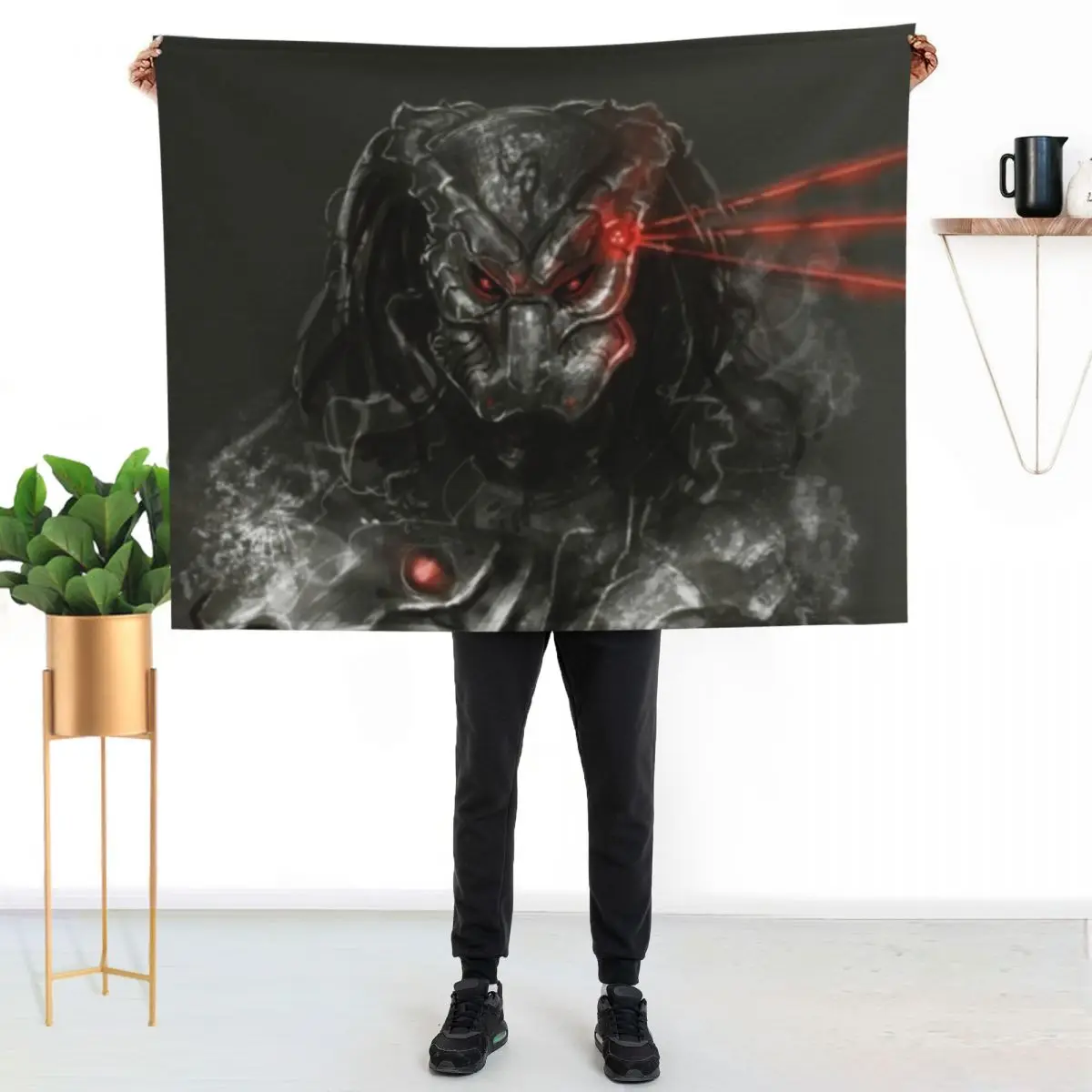 PREDATOR Throw Blanket Sofas for winter Multi-Purpose christmas gifts Furrys For Baby Blankets