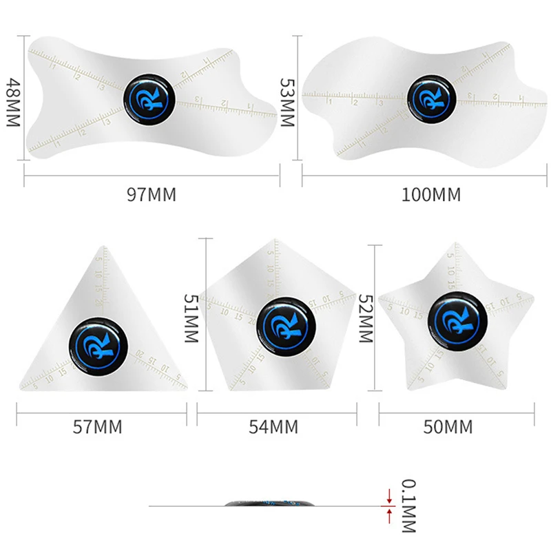 5 piezas de palanca de acero inoxidable ultra delgada de 0.1mm, flexible, para abrir carcasas, ideal para reparación de teléfonos móviles 6