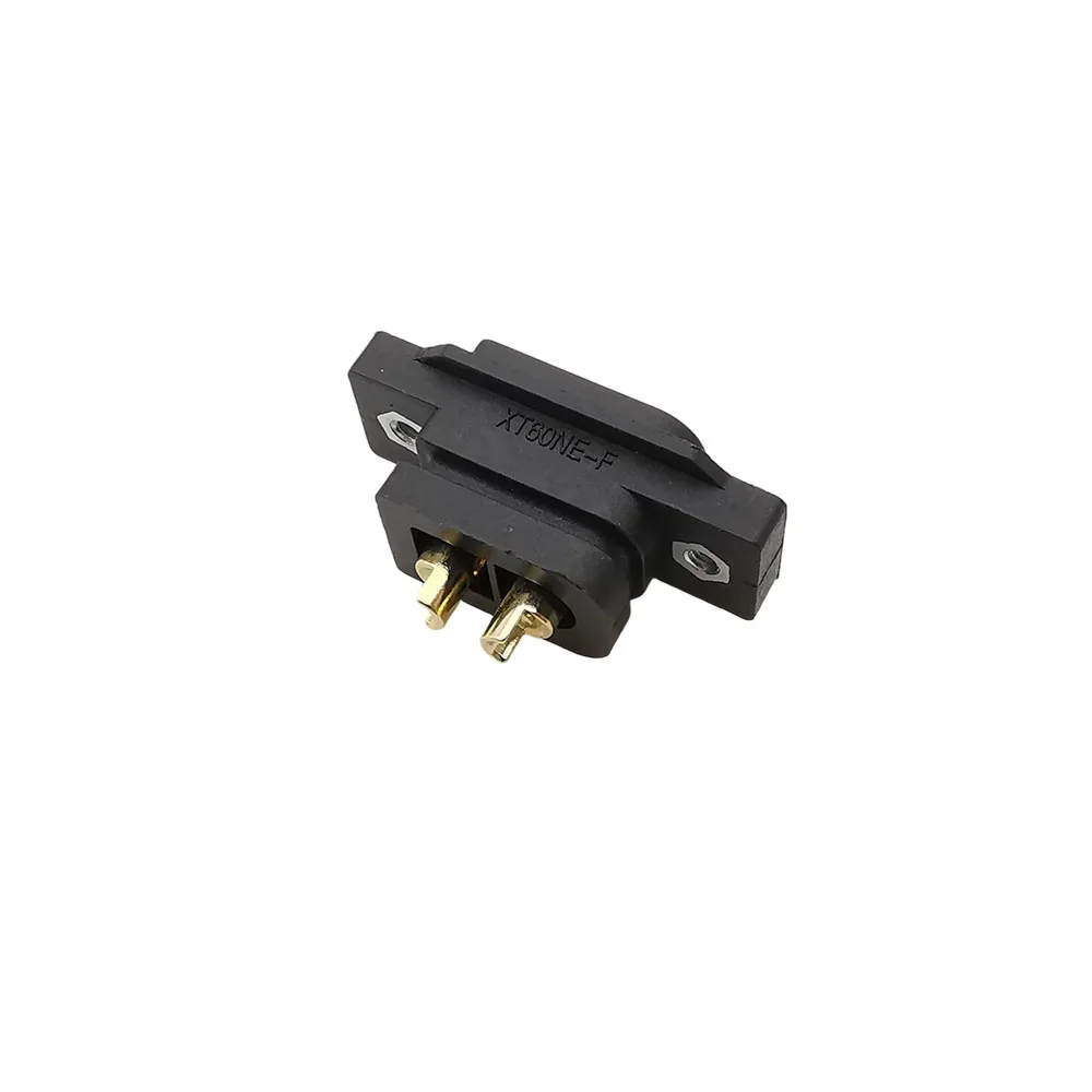 10Pcs XT60NE XT60 Female Panel Screw Fixed Mount Connector Power Socket Soldering Type for RC FPV Lipo Battery RC Quadcopter DIY